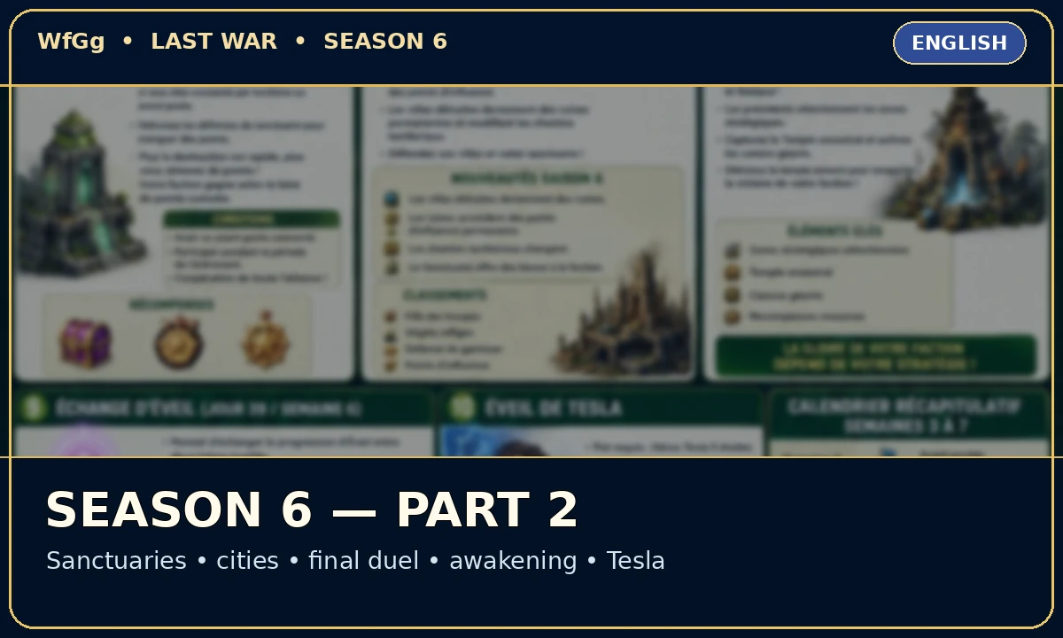 Season 6 — Part 2